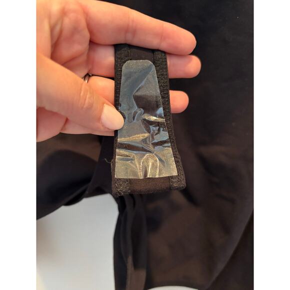 Free People Va VA Voop Long Sleeve Black Bodysuit NWT Large - Picture 5 of 6